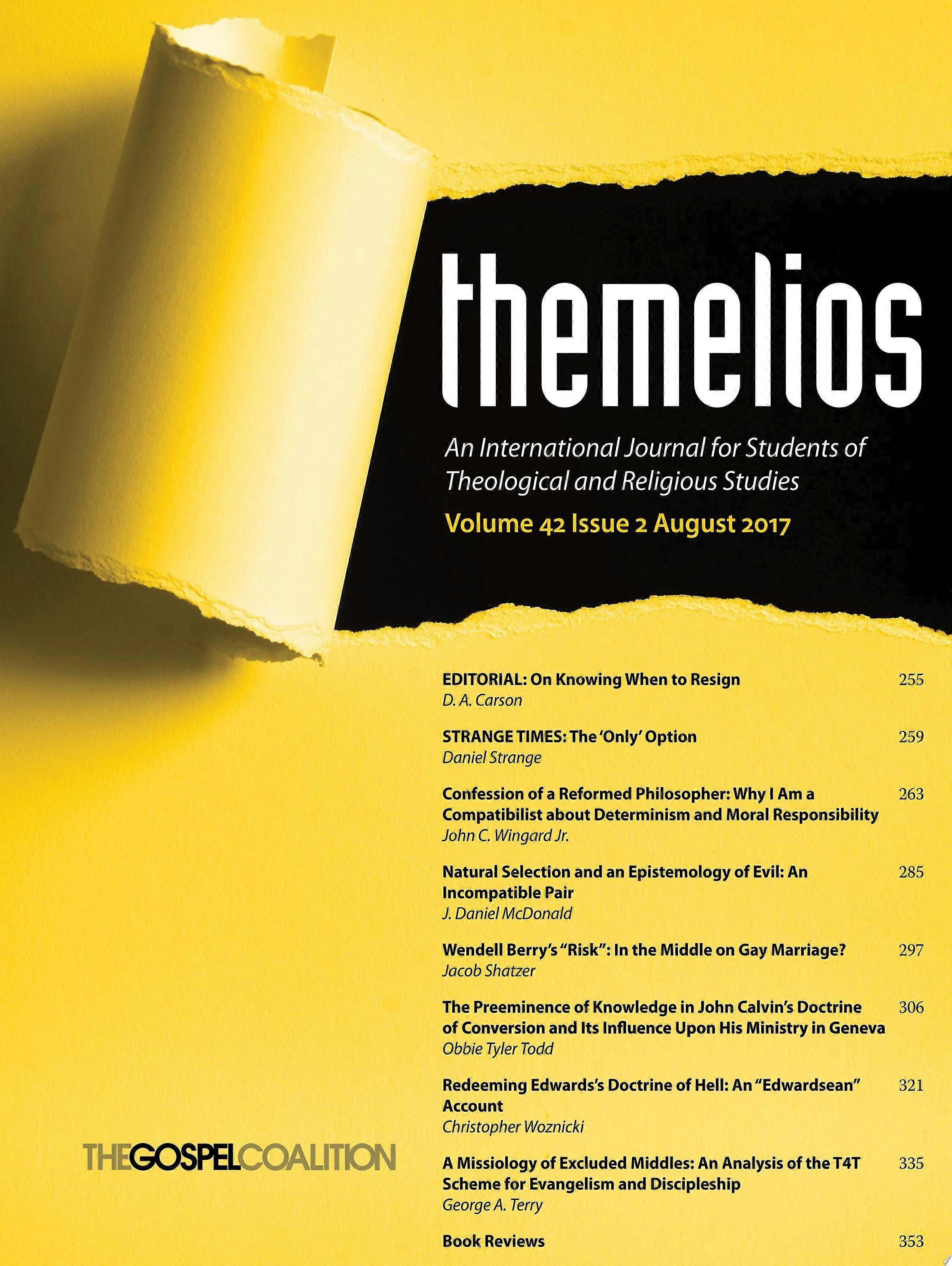 Themelios, volume 42, issue 2