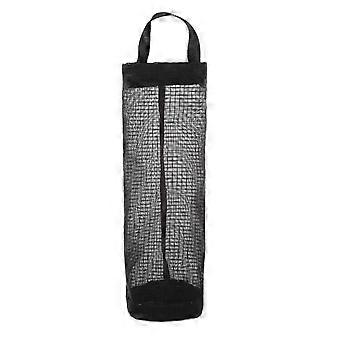 Wall Mount Plastic Bag Organizer Dagligvare Bag Holder Sleeve med enkel tilgang Bottom For Home Kitchen Plastic Bag Storage