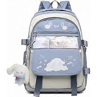 Grunge Y2K Unisex Ryggsäck, Ita Bag Slitstark Dagsryggsäck Axelväska för Damer och Herrar