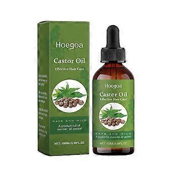 Hårbalsam med ricinolja, Vårdar, Återfuktar, Främjar hårväxt, Mjukt, Glansigt, Daglig hårvård, 100 ml