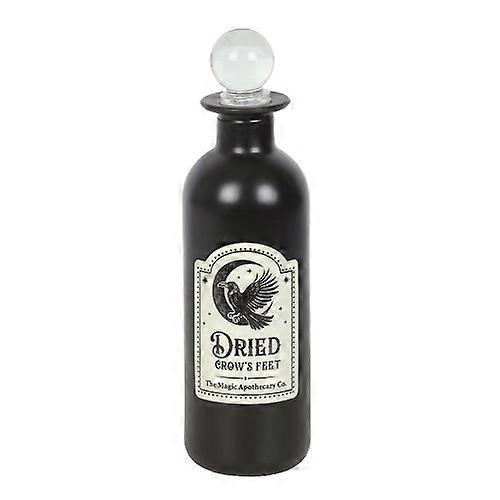 Something Different Dried Crow's Feet Glass Potion Bottle