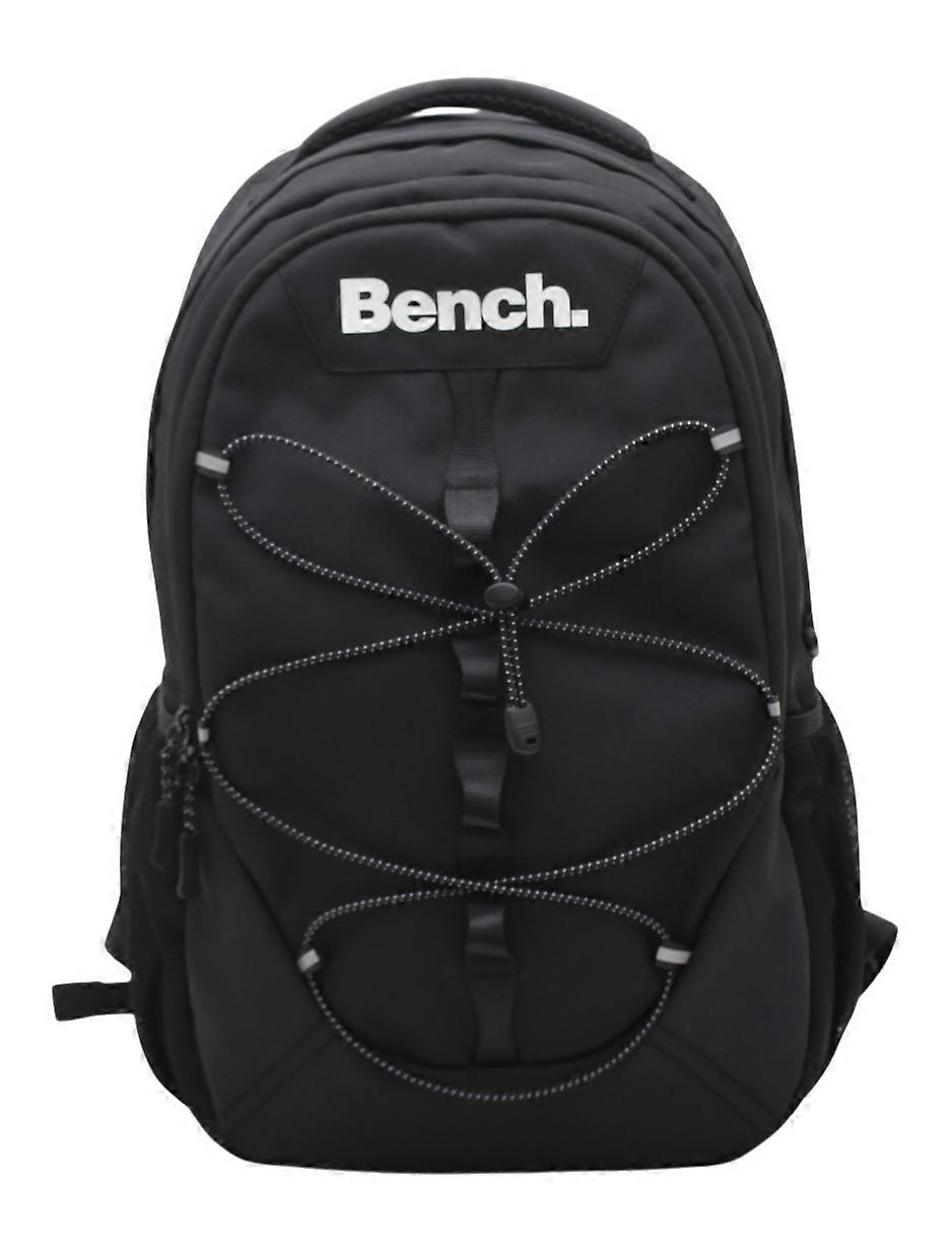 Bench Eclipse Backpack Water Bottle Pockets Zip Fastening black