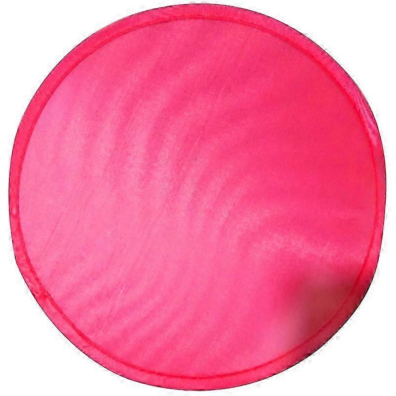 Foldable Round Fan-Red