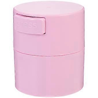 Eyelash Glue Storage Jar for Moisture Prevention Pink Sealed Container
