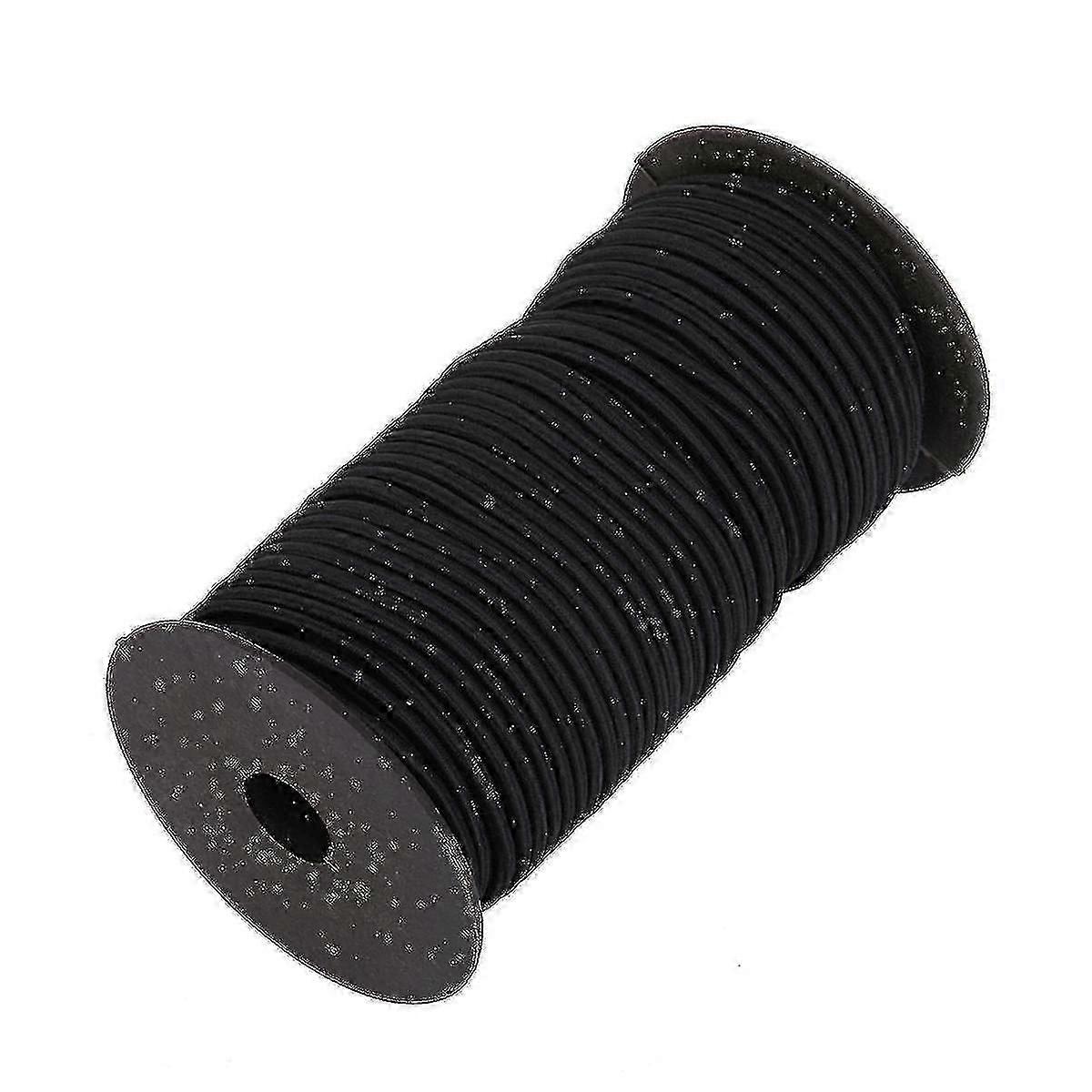 Bande élastique large de 4mm, cordon élastique rond