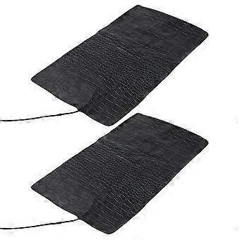 2pcs Almofada de Aquecimento USB 3 Modo Ajustável Temperatura Aquecimento Tapete Portátil Aquecedor Externo Para Répteis Gatos Cães Texturas Padrões São Diferentes