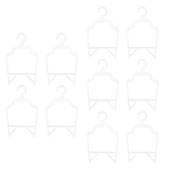 Pet Clothing Holders for Storage 10Pcs Dog Clothes Hangers PP Material