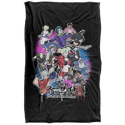 Suicide Squad Isekai Poster Supersoft Blanket