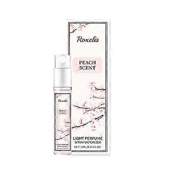 2 flaconi spray di profumo alla pesca, fragranza fresca e fruttata a lunga durata, profumo fruttato leggero e rinfrescante