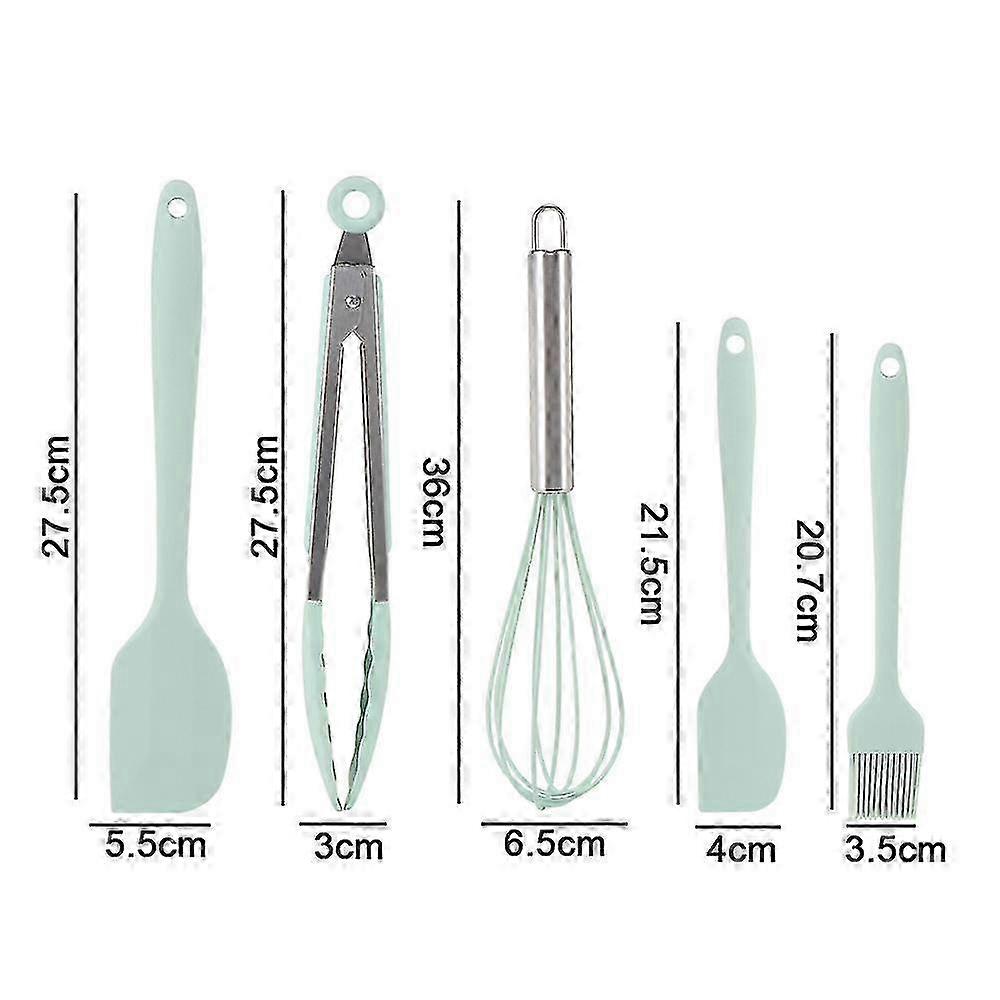 Silicone Kitchenware Diy Baking Cake Tools Five Piece Set