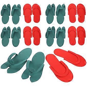 Disposable Eva Flip-Flops Pedicure Slippers for Women Pack of 16Pairs