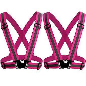 Unisex Night Running Suspender Reflective Suspenders For Men Women Youth Sport Belt Colorful Adjustable Luminous Wide Braces /