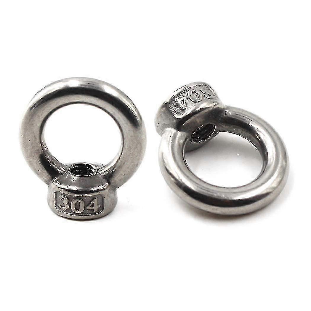 304 SS M5 Eye Ring Nut Pack 20