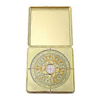 Alloy Hiking Compass Camping Compass for Hunting Use Golden