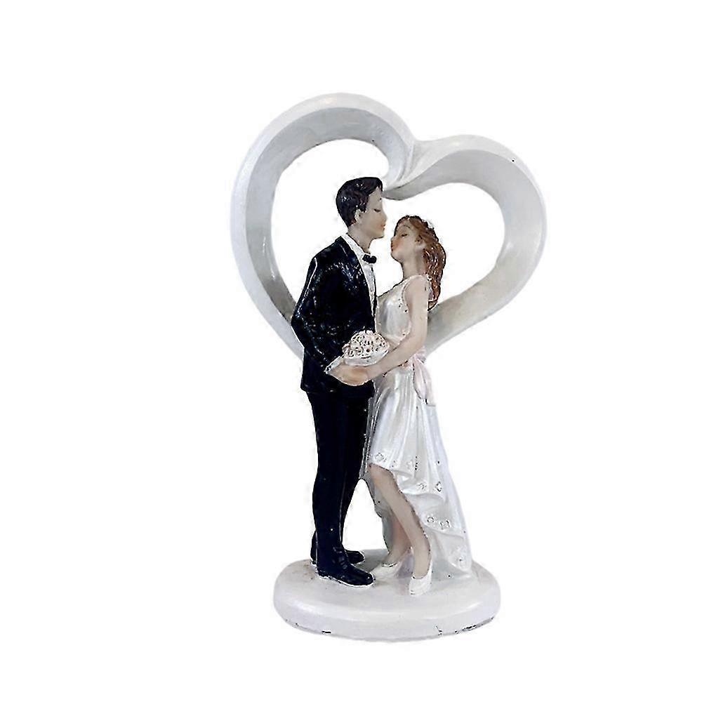 Resin Bride Groom Cake Topper