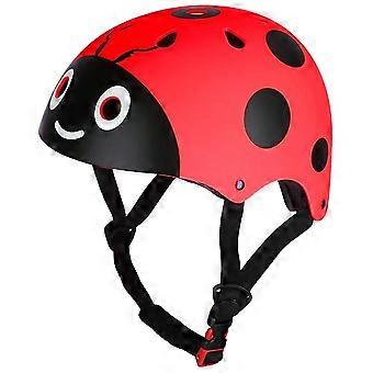 children Riding Protective Helmet Cute Ladybug Child Skating Cycling Bike Safety Helmet Kids nce HelmetJJ