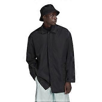 Casaco masculino Adidas Adicolor Contempo, feito com poliéster reciclado, com fecho frontal.