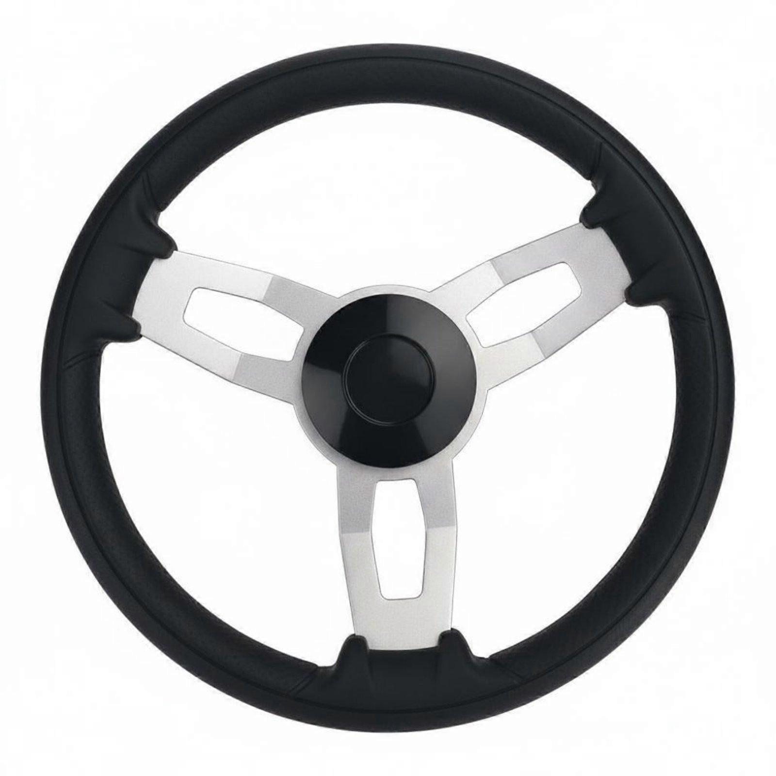 Yacht Control Wheel Rust Resistant Boat Control Wheel Quick Installation