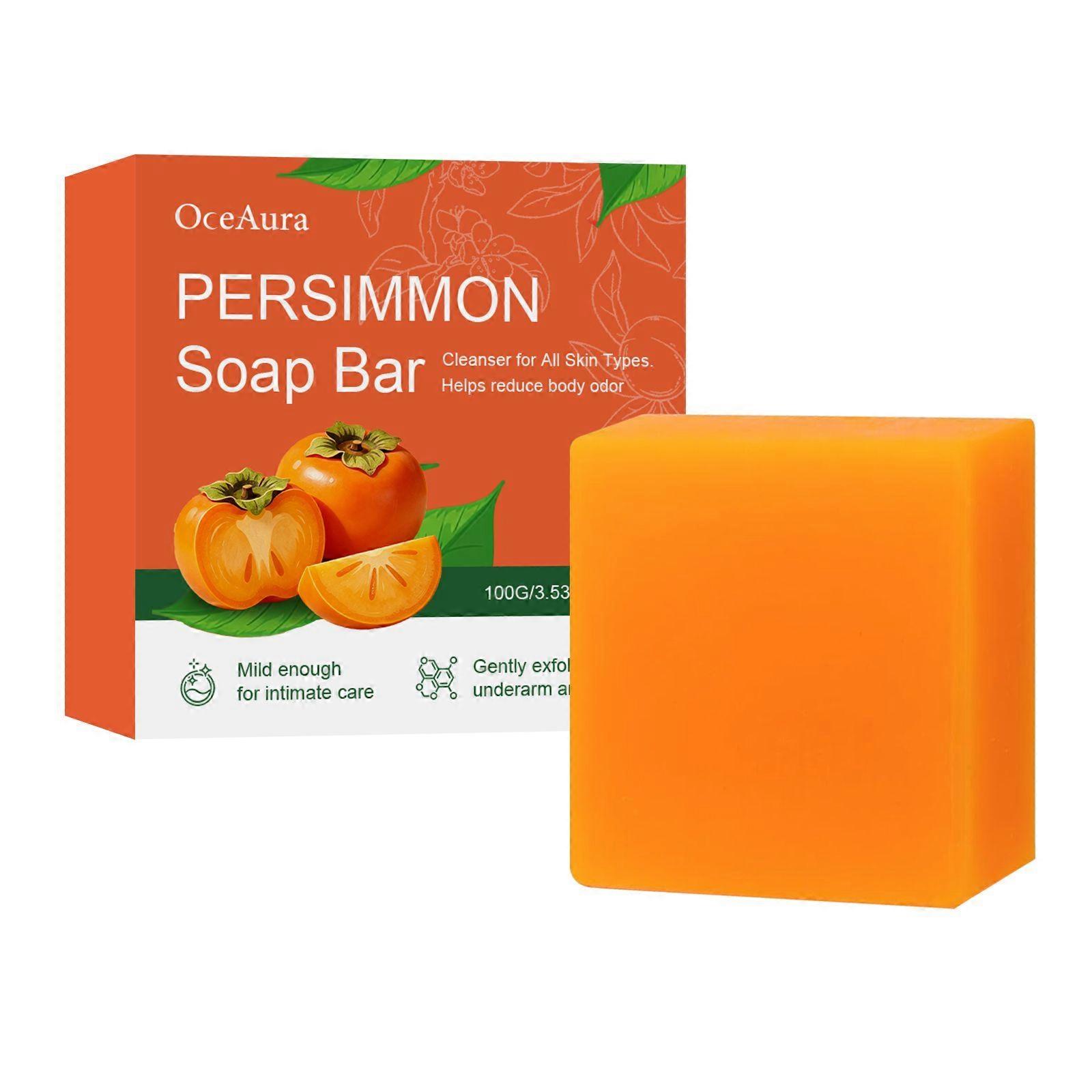 OCEAURA Persimmon Soap Bar