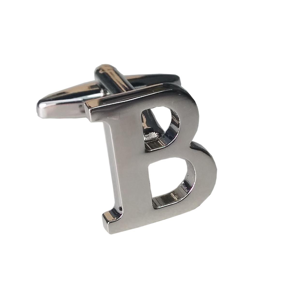 A PAIR Of Small/Medium Sized Initial Letter Cufflinks Children And Adults Letters Are Sold AS A PAIR