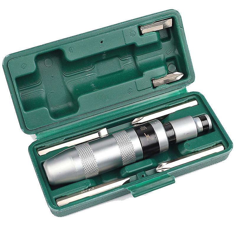 8 Pieces Impact Driver Professional Impact Driver with 1/2" Square Drive Bits