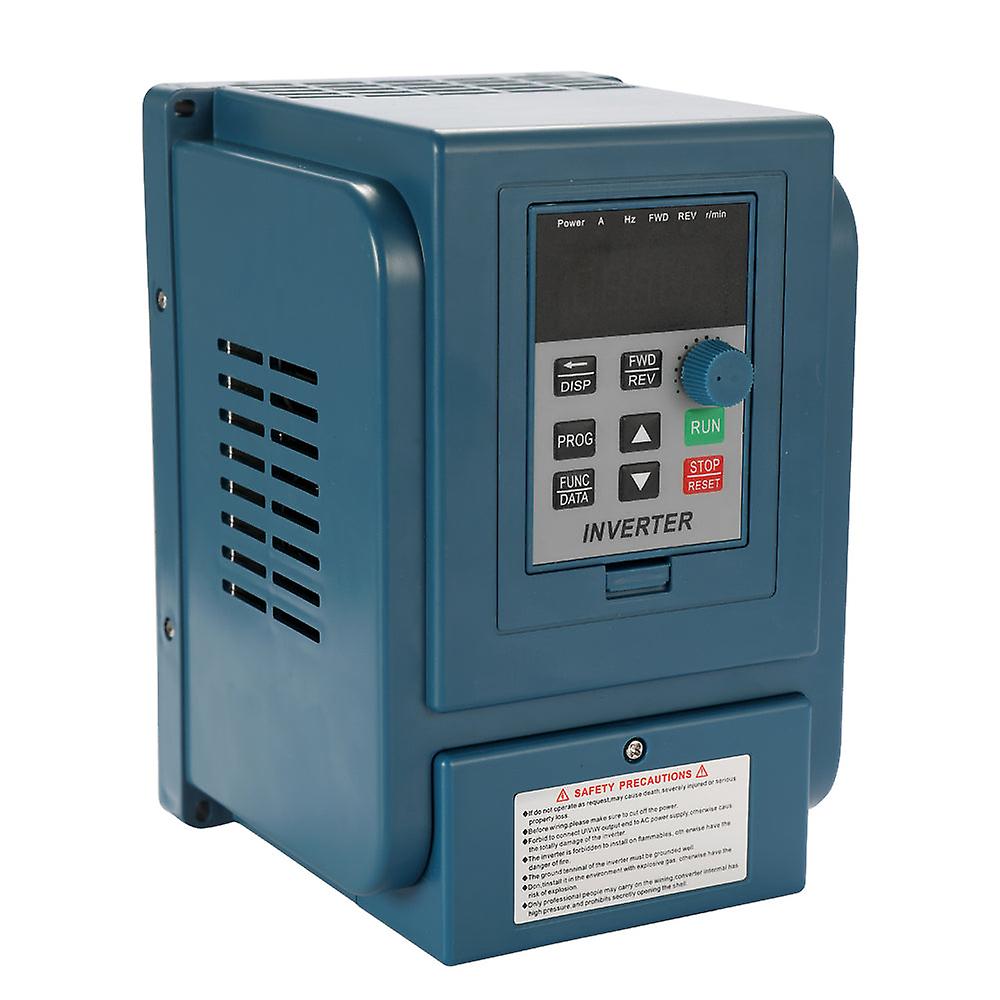 Ac380v 1.5kw Digital Adjustable Frequency Drive Free Ship 3-phase Speed Controller Motor V/f Vector Control Variable Inverter