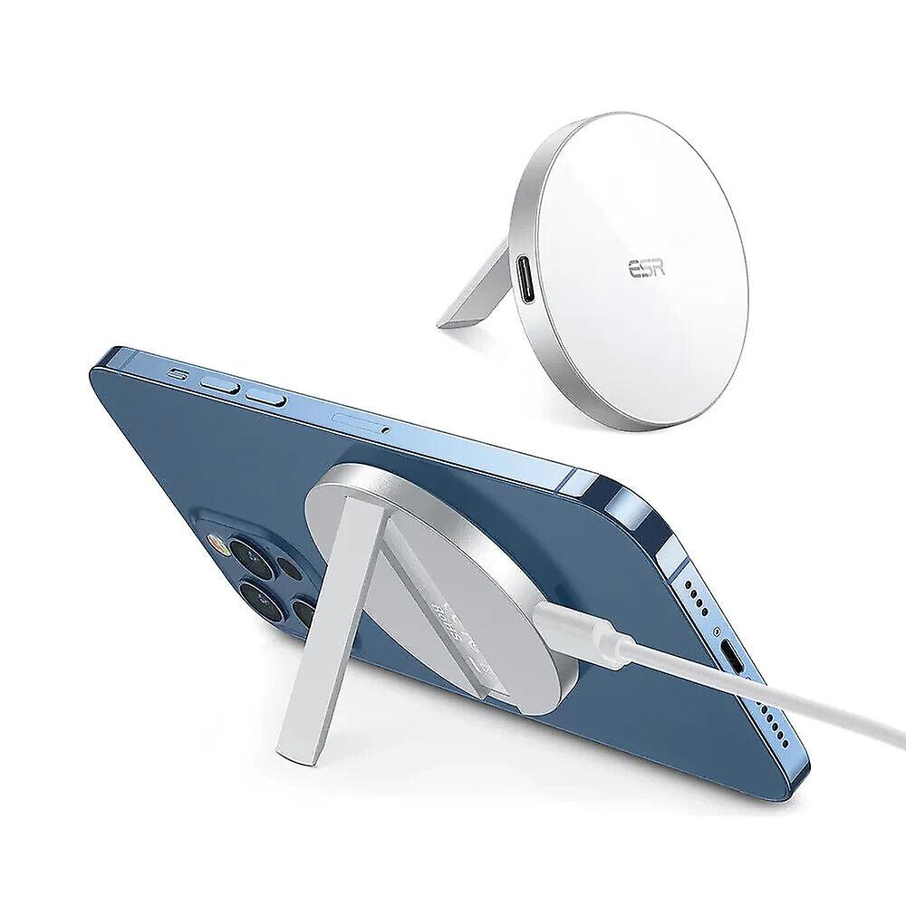 Esr Halolock Kickstand Wireless Charger Iphone Magsafe Compatible - White