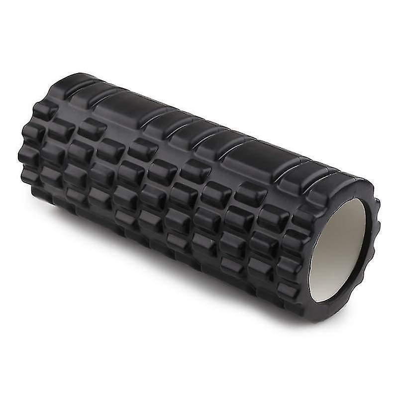 Μαύρη στήλη γιόγκα Fitness Pilates Αφρός Roller Blocks Τρένο Γυμναστήριο μασάζ Grid Trigger