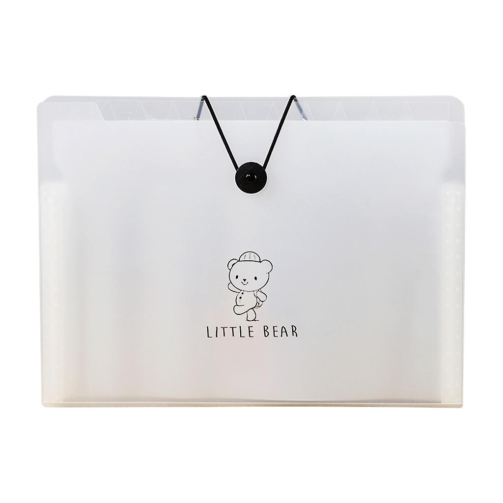 File Folder Organ Bag Organizer Storage Holder Office Document A4 Paper Folder