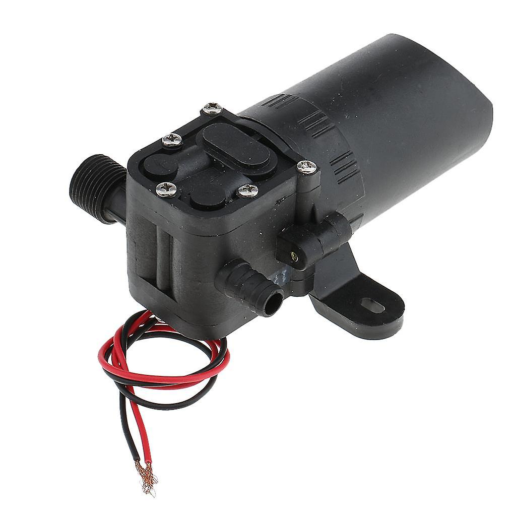 12 فولت 36 واط 3.5 لتر / دقيقة مضخة مياه الحجاب الحاجز ذات الضغط العالي أنبوب لولبي مستقيم