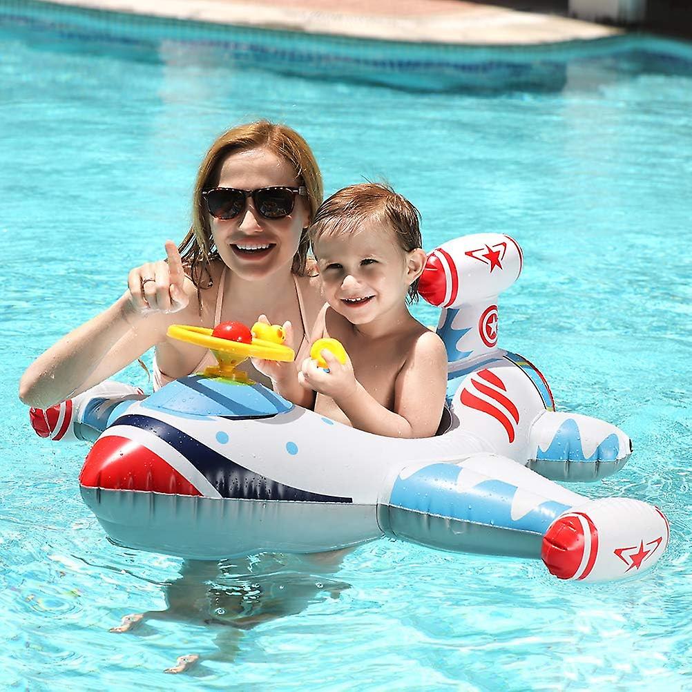 Inflatable baby swim ring