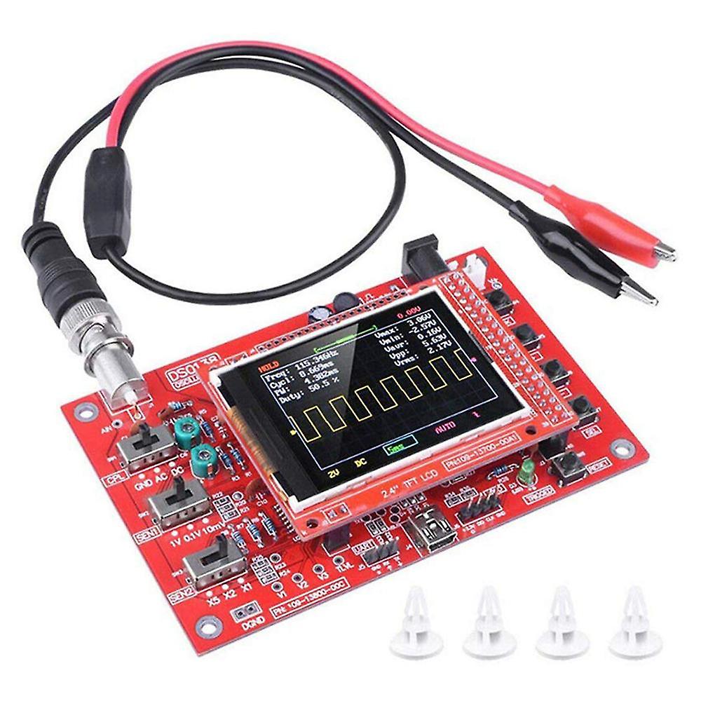 Oscilloscope Digital Tft With Probe Alligator Test Clip For Arm Detection Development Board Assemb