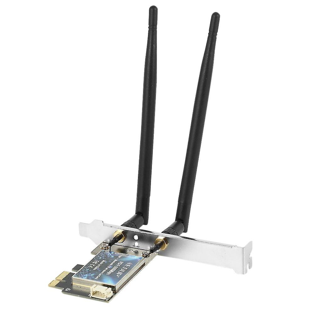 Pci-e 600mbps Wifi Card Bluetooth 4.0 Adapter 2.4ghz/5ghz Dual Band Wireless Network Card With Ant