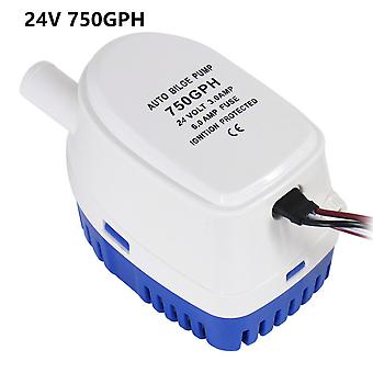 thumbnail image 2 of 1100 GPH 12V Marine Electric Bilge Pump – Submersible Automatic Sump Water Pump 2 of 4