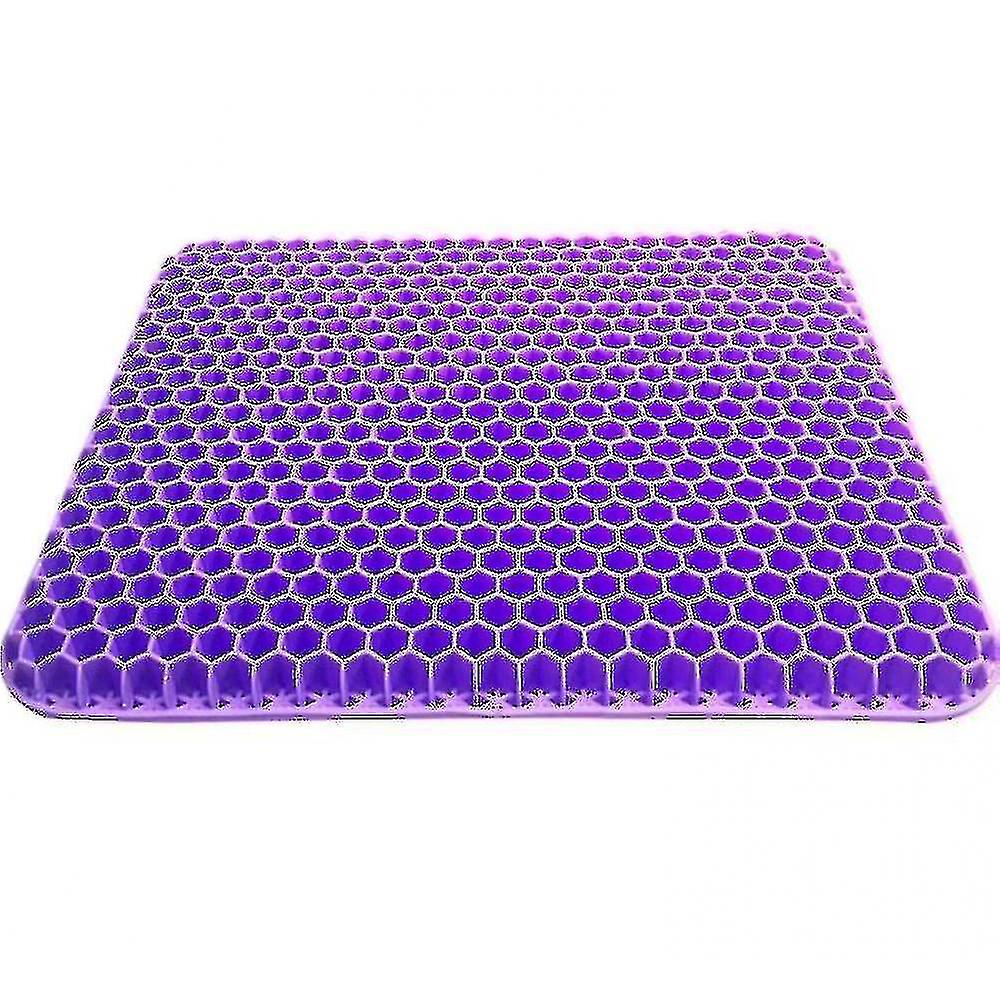 Gel Seat Cushion,double Thick Egg Seat Cushion(purple)