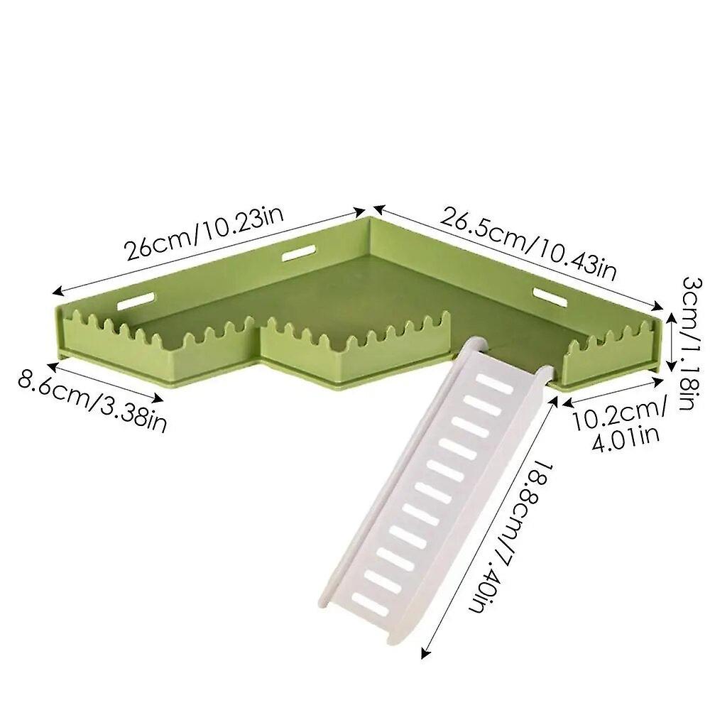 שחק מעמד חדר כושר אוגר בטוח Pvc שחק חדר כושר עם צעצועי כלוב סולם אביזרים דקורטיביים לצ'יפמאנקס אוגרים סנאים גרבילים
