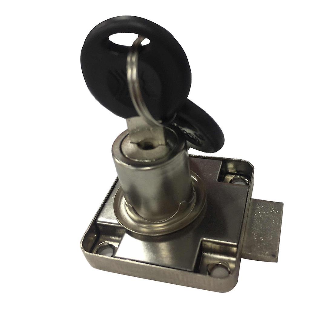 Cam Lock Desk Drawer Lock with 2 Keys for Cupboard Mailbox File Cabinet A