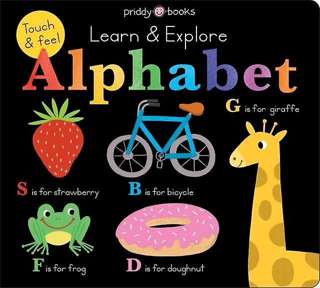 Learn Explore Alphabet by Roger Priddy Paperback Book