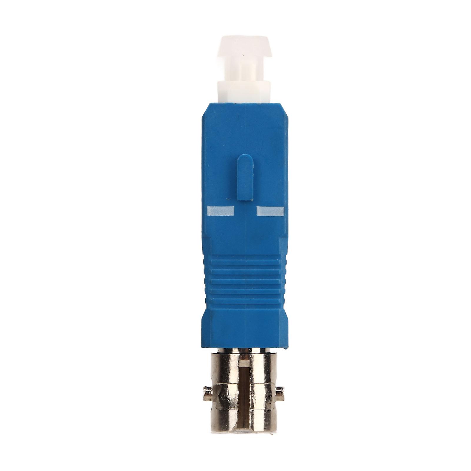 Sc Male to St Female Fiber Adapter,1310nm to 1550nm Ecellent Isolation Low Loss Single Mode Connector Coupler for LAN Cabling, Fiber Works