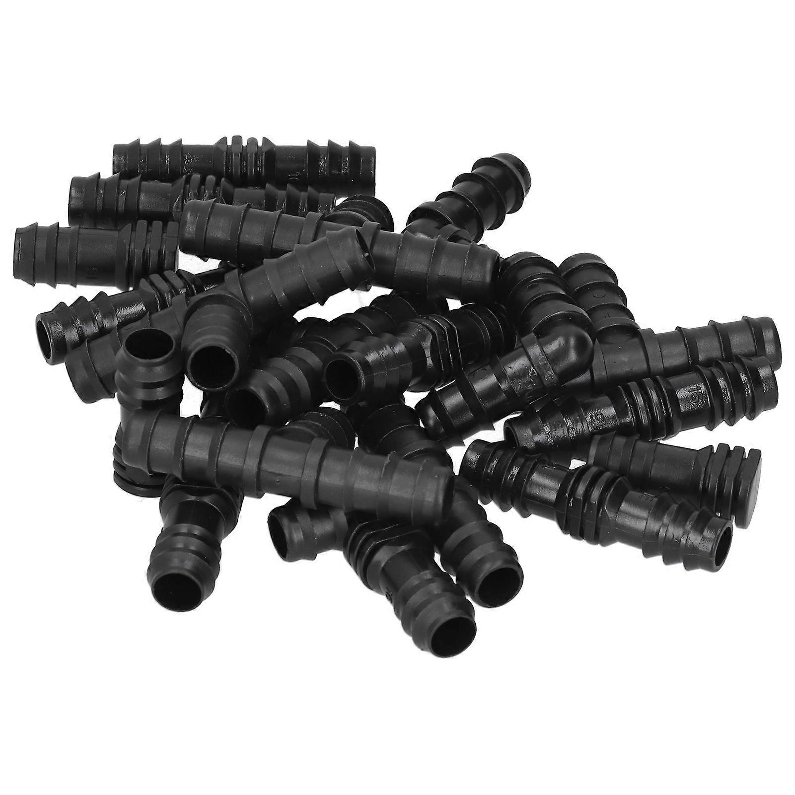 20Pcs/Set Drip Irrigation Sprinkler System Elbow Tee Coupling Connectors Garden Supplies