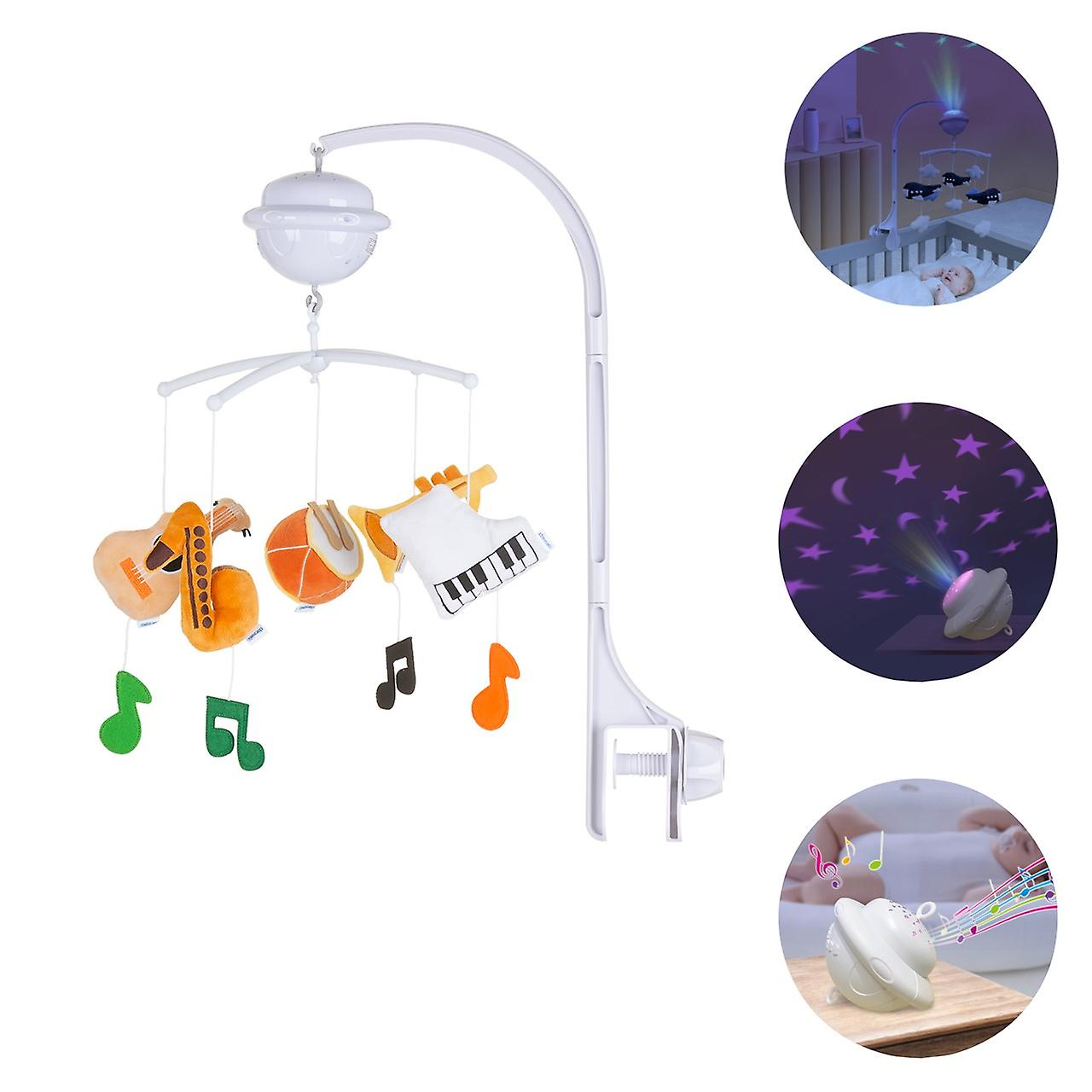 Chipolino Music Mobile Bluetooth Function Projector Plush Figures Universal Clamp