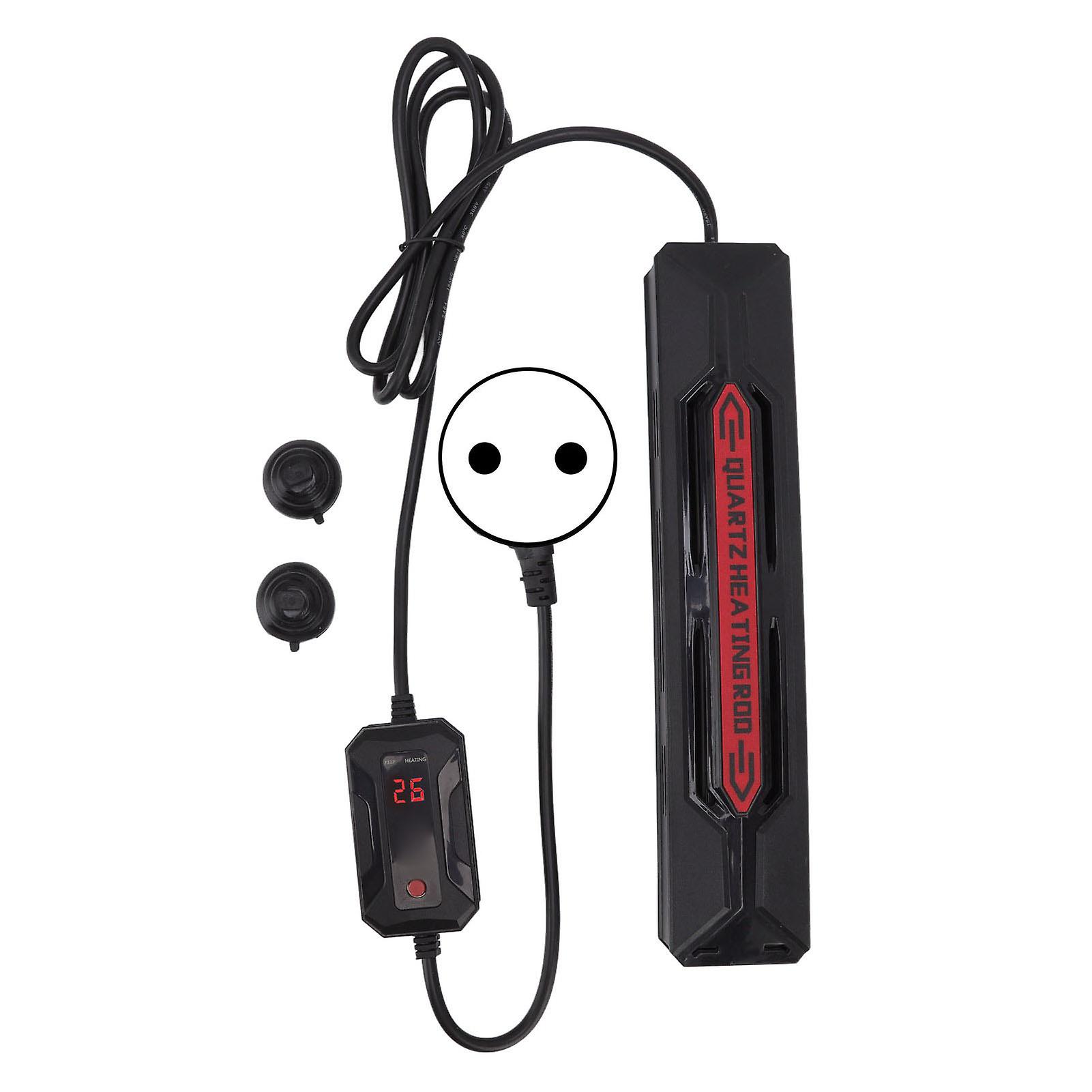 Chauffage d'aquarium 800 W, tige chauffante à quartz antidéflagrante avec affichage de la température à LED, prise UE 220 V