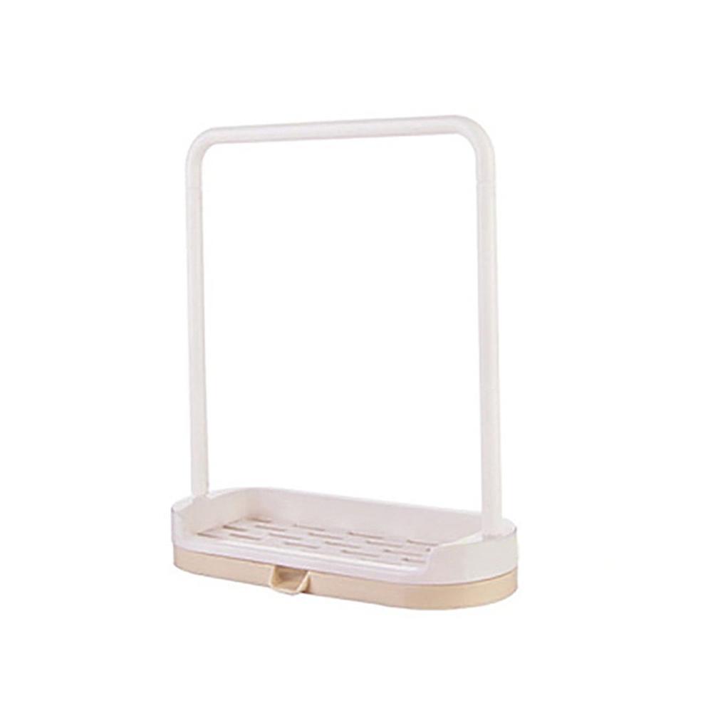 2-in-1 Creative Bathroom Kitchen Utensil Sponge Soap Rag Holder Storage Rack Box