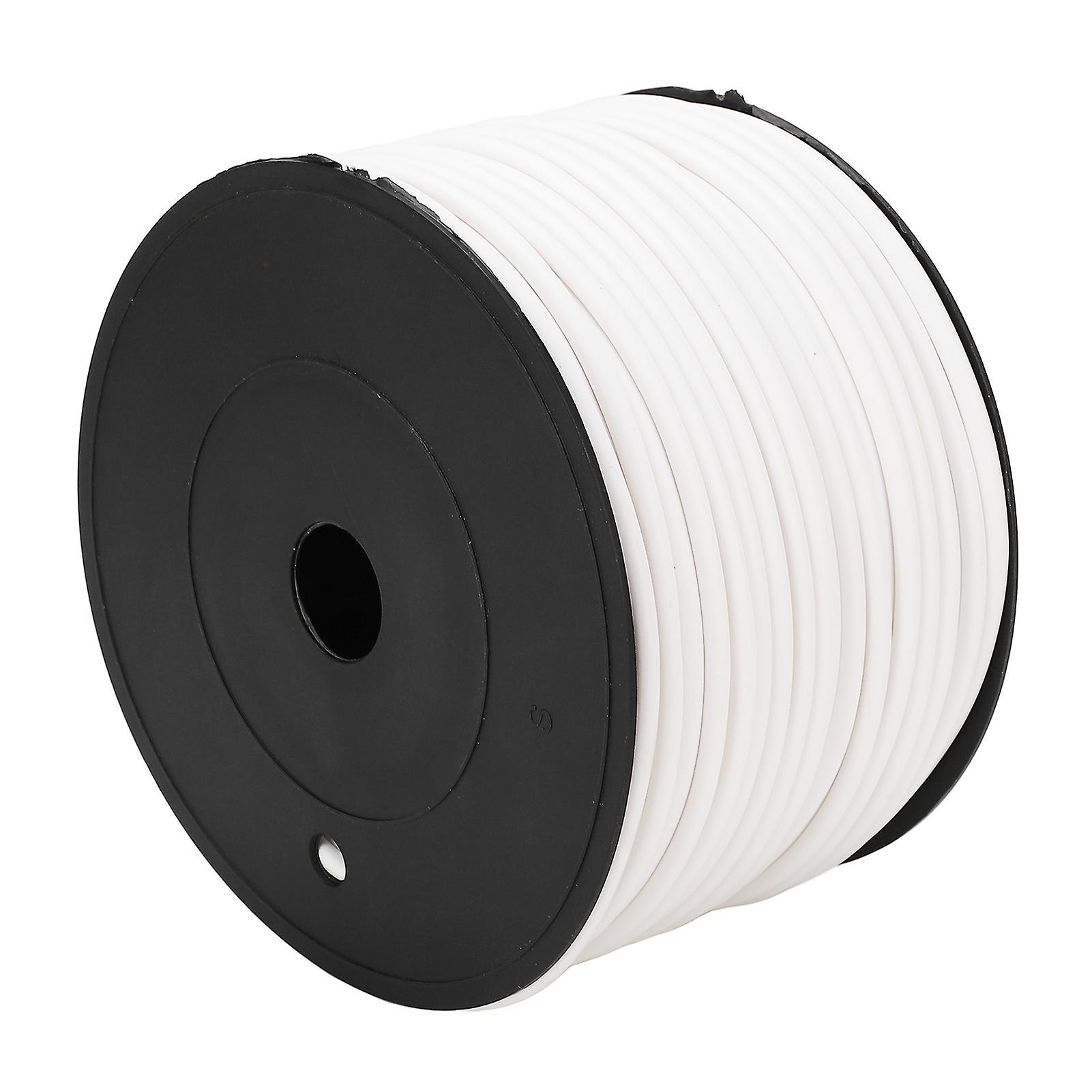 Cable Protector Petal Shape Inside Tightly Hold Printable Cord Protective Tube White 70m Length ...