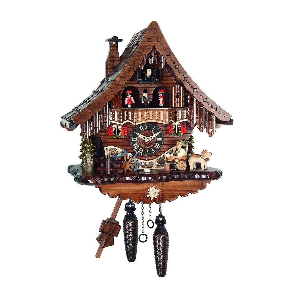 Engstler - 471 QMT - Cuckoo clock - Quartz - Walnut