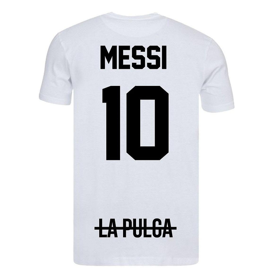 T-shirt numero celebrità Messi 10 La Pulga
