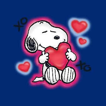 ビンテージ スヌーピー 70’Snoopy LOVE ハート Peanuts Snoopy Hugging Love Heart Xo Women's T-Shirt | Fruugo US