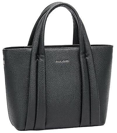 David Jones Large Square Grab Handbag - Black