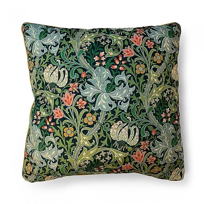 William Morris Golden Lily Filled Cushion