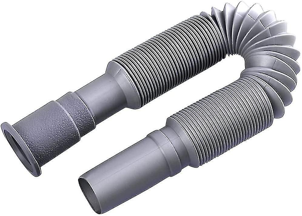 Universal Sink Drain Pipe, 1-1/4" Diameter Flexible Plastic Installation